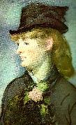 modellen pa, Edouard Manet